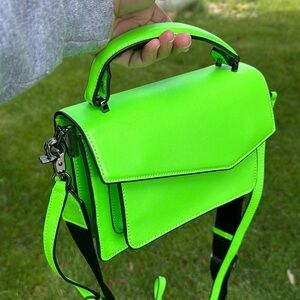 Bright green women’s bag